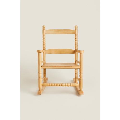 WOODEN ROCKING CHAIR