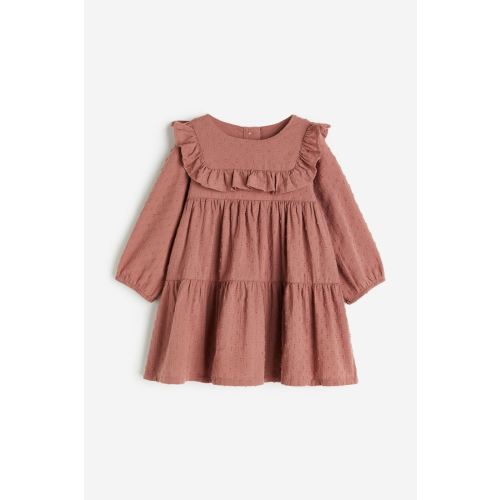 Ruffle-trimmed Dress