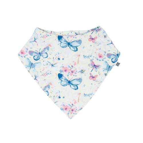 Watercolor Butterfly Baby Bib