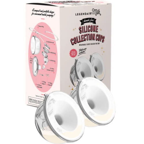 Silicone Milk Collection Cups | Legendairy Milk