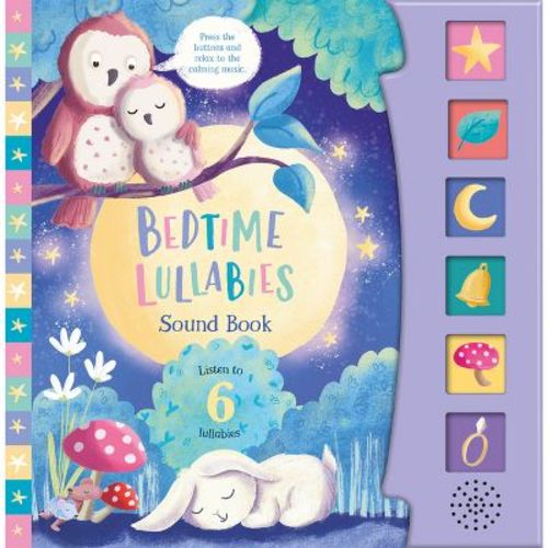 Bedtime Lullabies (6-Button Sound Book) - by Kidsbooks Publishing (Mixed Media Product)
