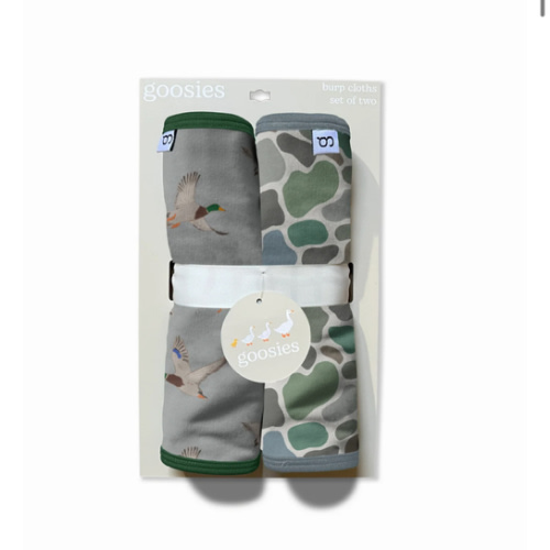 Burp Cloths Set of 2 (Mallards) – Goosies