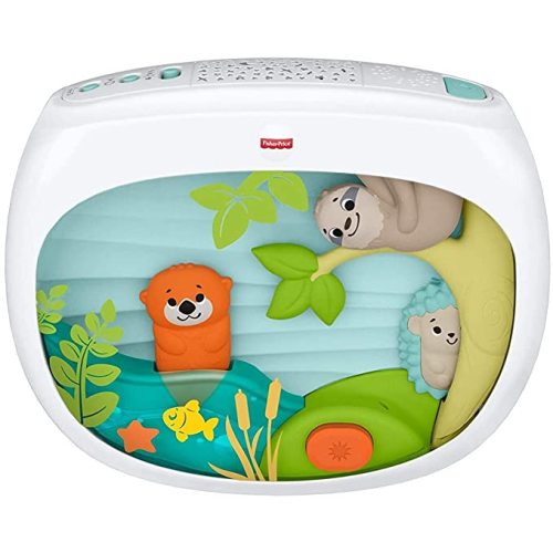 Fisher-Price Baby Sound Machine Settle & Sleep Projection Soother With Sensor And Customizable Music & Light Projection
