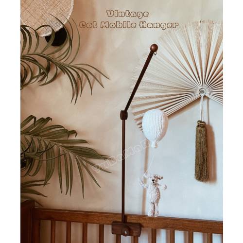 Baby Mobile Hanger, Eco Natural Cot Baby Mobile Hanger, Baby Wooden Mobile Arm, Nursery Mobile Crib Holder, Fast Shipping