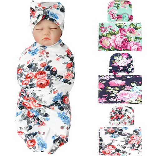  WIQI Newborn Infant Baby Girl 4PCS Clothes Romper Pants Set  Floral Autumn Outfits Cute Baby Clothes Girl: Clothing, Shoes & Jewelry