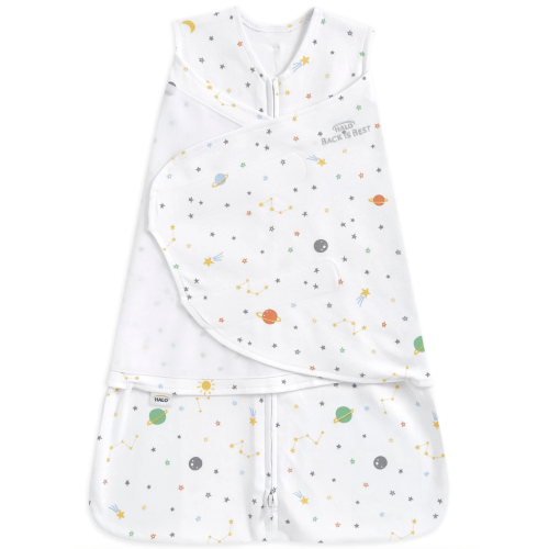 Space Print Cotton Swaddle - Newborn | HALO