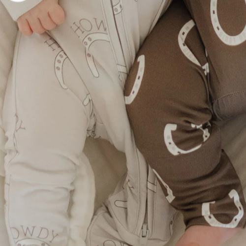 Bamboo Zip Pajamas | Howdy