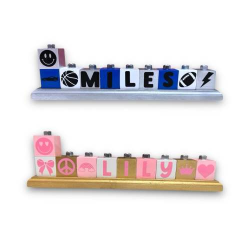 Design Your Own Menorah – Lil Smiles