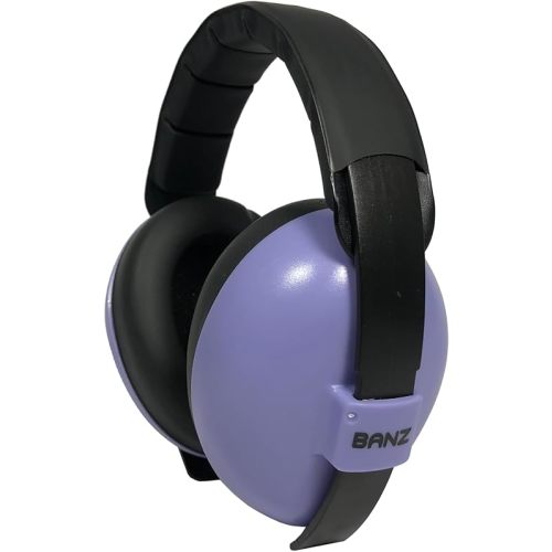 Banz Bubzee Baby Headphones for Noise Protection - Baby Ear Muffs, Newborn Infant & Toddler, 0 to 36 Months, Adjustable