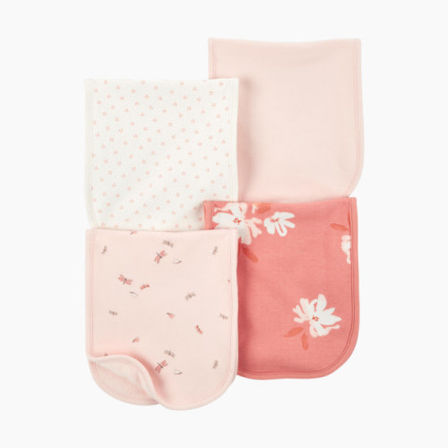 Carter's 4-Pack Burp Cloths - Pink