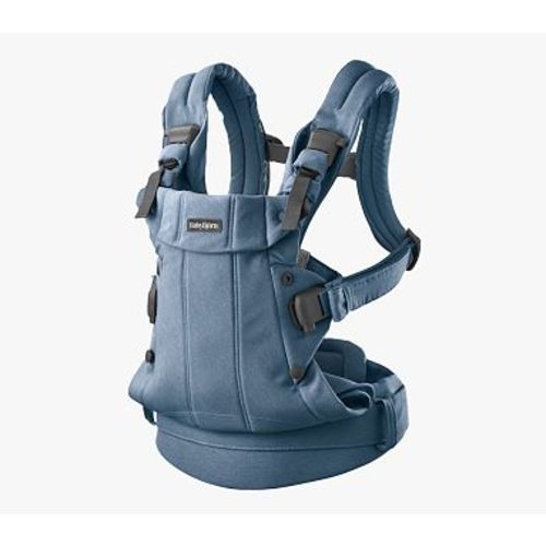 BABYBJORN Baby Carrier Harmony, Woven Melange, Blue