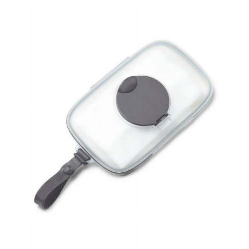 Skip Hop Grab & Go Snug Seal Wipes Case, Grey