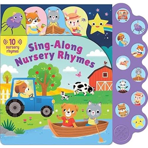 10-Button Sounds: Sing-Along Nursery Rhymes (10-Button Sound Books)