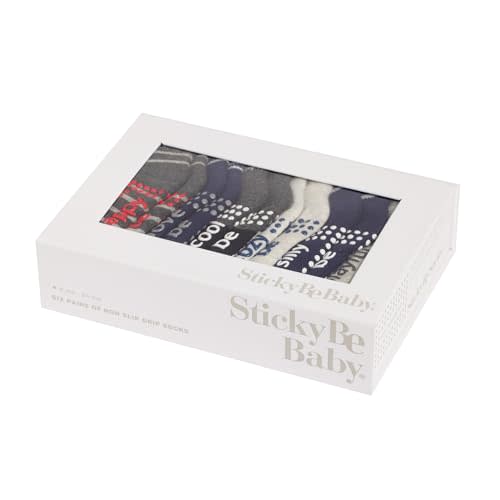 Sticky Be Socks Baby Box 6 Pack