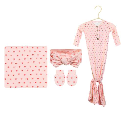 Miley Newborn Headband Bundle (Gown)
