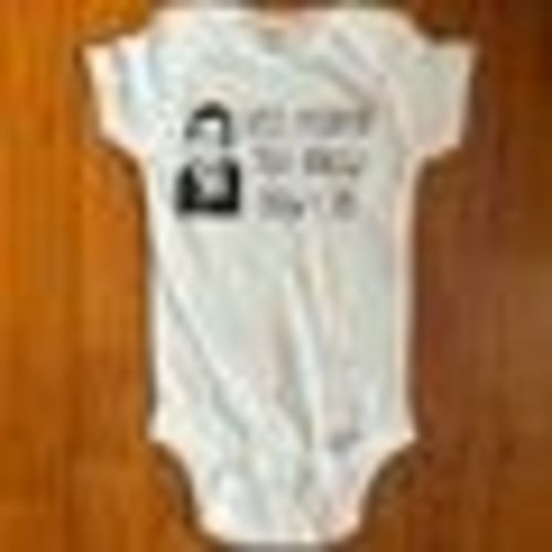 Gerber One Pieces | 4/$20 Nwot - “The Office” Onesie, Gerbers. Size 0-3m | Color: Black/White | Size: 0-3mb