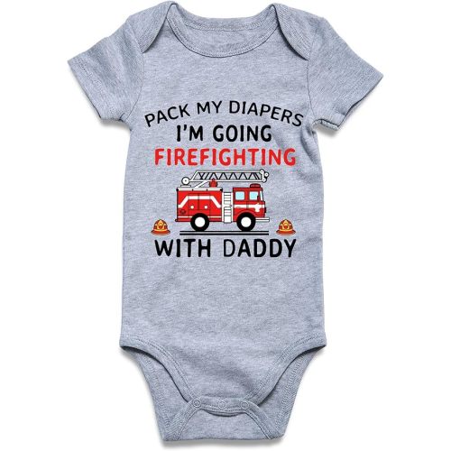 Loveternal Neutral Baby Girls Boys Cotton Romper Cute Saying Newborn Clothes 0-12 Months…