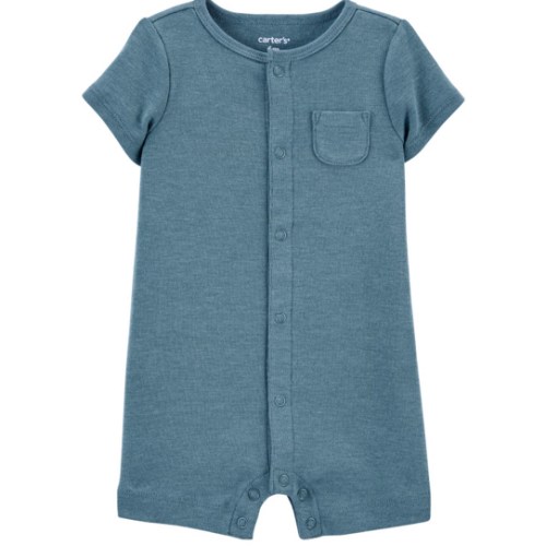 Carter’s Baby Snap-Up Romper Light Blue Size 6M