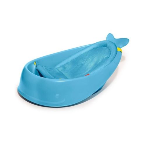 Skip Hop Moby Smart Sling 3-Stage Baby Bath Tub, 0+ - Blue