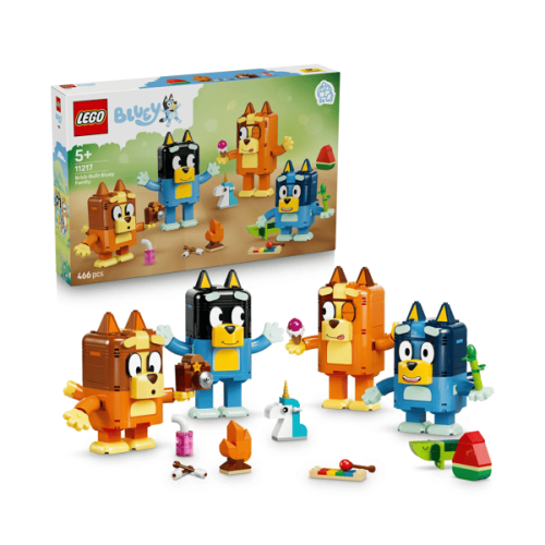 LEGO® Bluey Brick-Built Bluey Family 11217