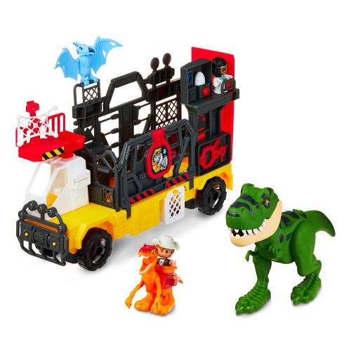 Kid Connection Dino Hauler Playset, 16 Pieces, Dinosaur Truck, Age 3+