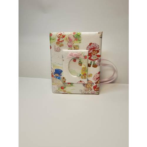 Custom Girls Photo Album, Strawberry Shortcake Photo Album - Holds 100 4x6 Photos - Handmade