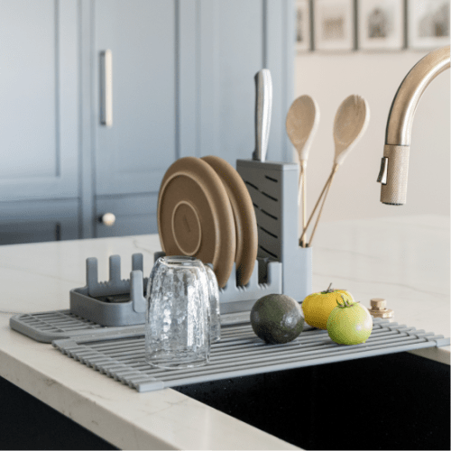 Roll Up Over The Sink Dish Rack | Dorai Home