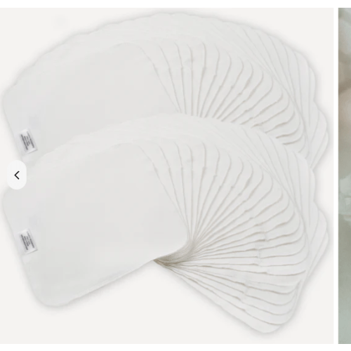 Reusable Cotton Wipes - 50 Pack