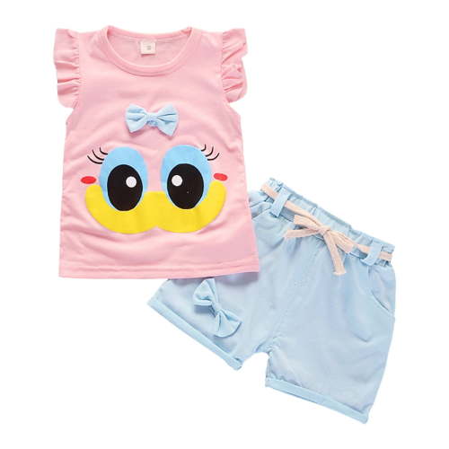 eczipvz Baby Girl Clothes 3-6 Months Girl Clothes Romper Shorts Set Floral Summer Outfits Cute Baby Clothes Girl Pink,6-12 Months