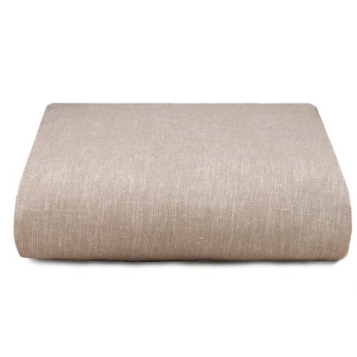 Flax Linen Blend Crib Sheet  Linen Baby Bedding  Linen Crib