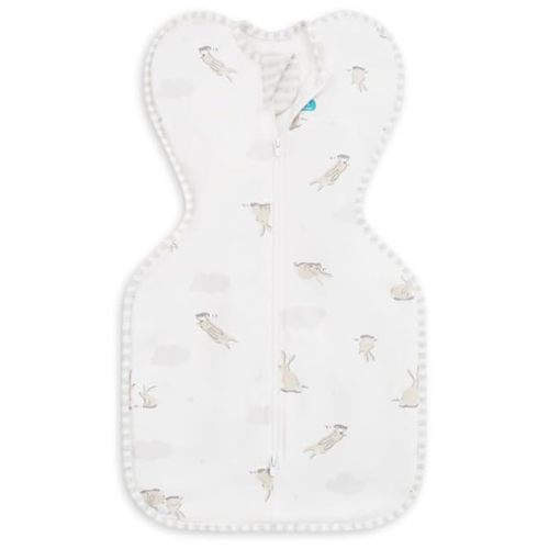 Love to Dream Swaddle Blanket. Newborn Essentials for 0-6 Months Baby Girls and Boys. 1.0 TOG Baby Sleeping Bag with Arms, Provides Comfortable and Quiet Sleep (Newborn)