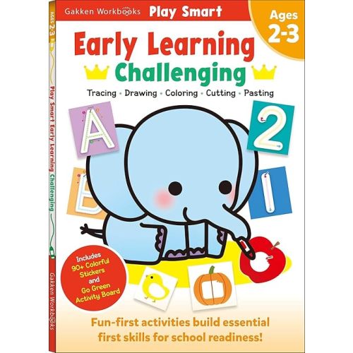 Play Smart Early Learning Challenging: Age2-3 Paperback – May 17, 2022