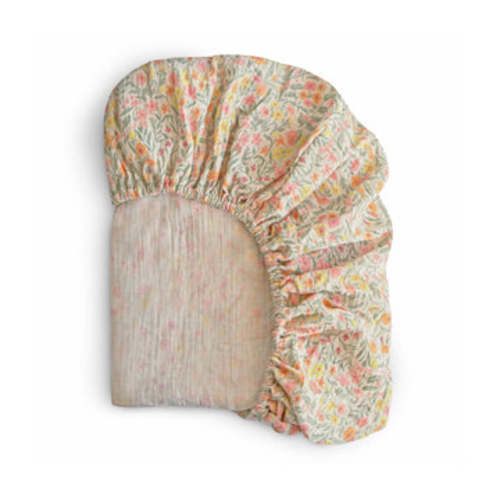 Mushie Extra Soft Muslin Crib Sheet