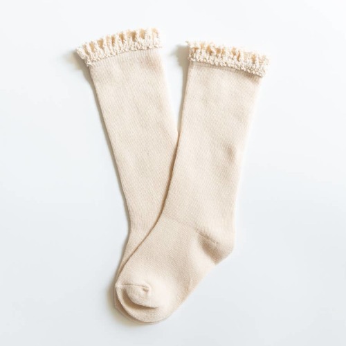 Lace Top Knee High Socks