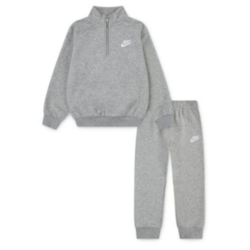 Boy Toddler 2T-4T Logo Detail Sweatshirt and Jogger Pants, 2-Piece Set