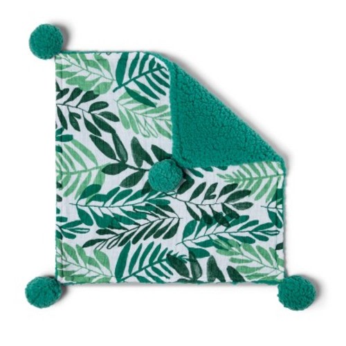 Security Blanket - Cloud Island™ Green/White