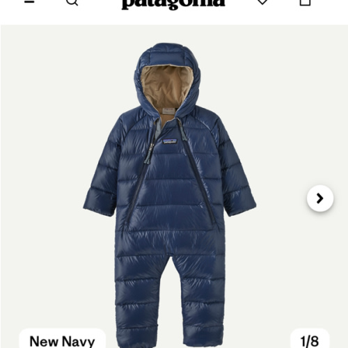 Patagonia Infant Snow Suit
