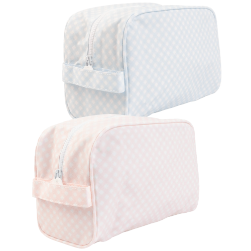 Apple of My Isla - Laminated Dopp Kit Toiletry Bag -Spoiled Sweet Bout - Spoiled Sweet Boutique