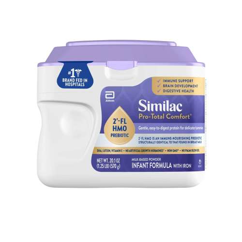 Similac Pro-Total Comfort Powder Baby Formula, 20.1-oz Tub