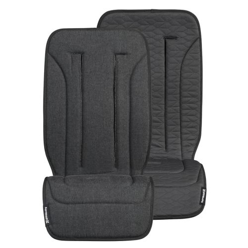 UPPAbaby Reversible Seat Liner/Water-Resistant and Comfortable/Easy Stroller Attachment/Reed (Charcoal Denim/Cozy Knit)