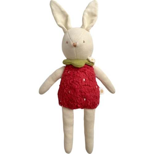 Bailey Bunny Strawberry Plushie Toy - The Blueberry Hill | Maisonette