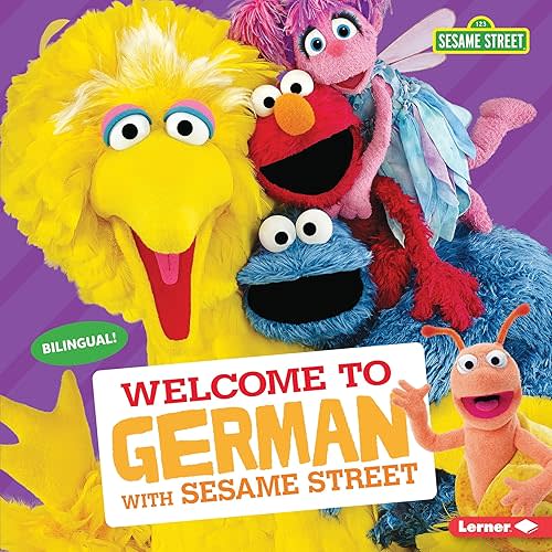 Welcome to German with Sesame Street ® (Sesame Street ® Welcoming Words) Library Binding – Illustrated, August 1, 2019