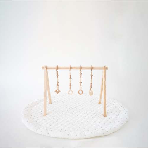 Wooden Play Gym Set