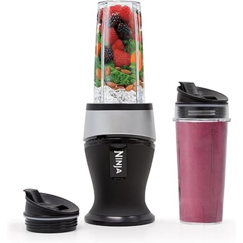 Ninja Fit Compact Personal Blender, 700W, (2) 16oz Cups, QB3001SS