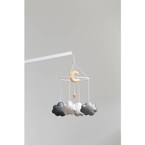 Baby mobile, Cloud mobile, Nursery mobile, Crib mobile, Baby mobile neutral
