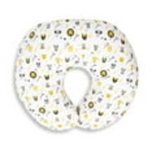 Trendy Kids Nursing Pillow Original Support, Ergonomic Nursing Essentials for Bottle and Breastfeeding, Firm Fiber Fill, with Removable Nursing Pillow Cover, Machine Washable (Animal Print)