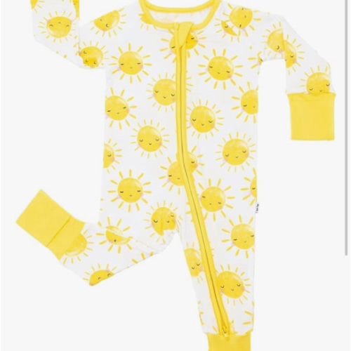 Little Sleepies Pajamas for Baby Boys & Girls, Viscose from Bamboo Baby Pajamas, Snug Baby Sleeper, Toddler PJs, 2-Way Zipper