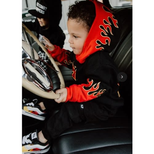 WCC Red Flame Hoodie