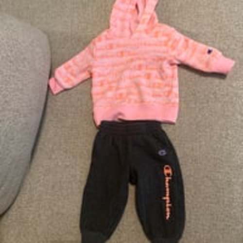 Champion 2 piece sweat suit