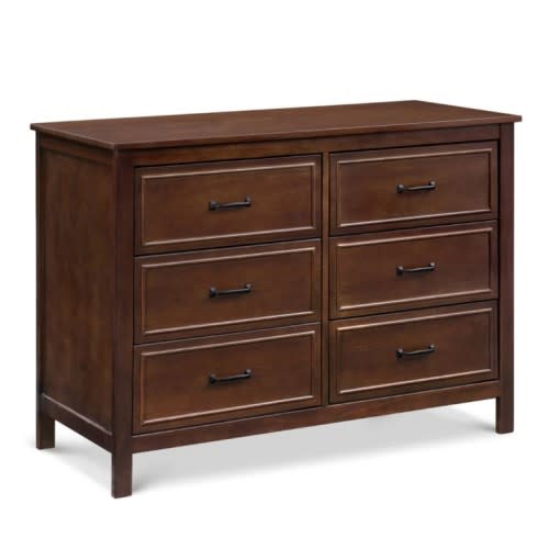 Espresso - DaVinci Charlie 6-Drawer Double Dresser | Modern Nursery™